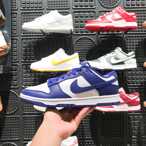 耐克男鞋2024夏季新款经典复古DUNK板鞋百搭运动休闲鞋DV0833-103