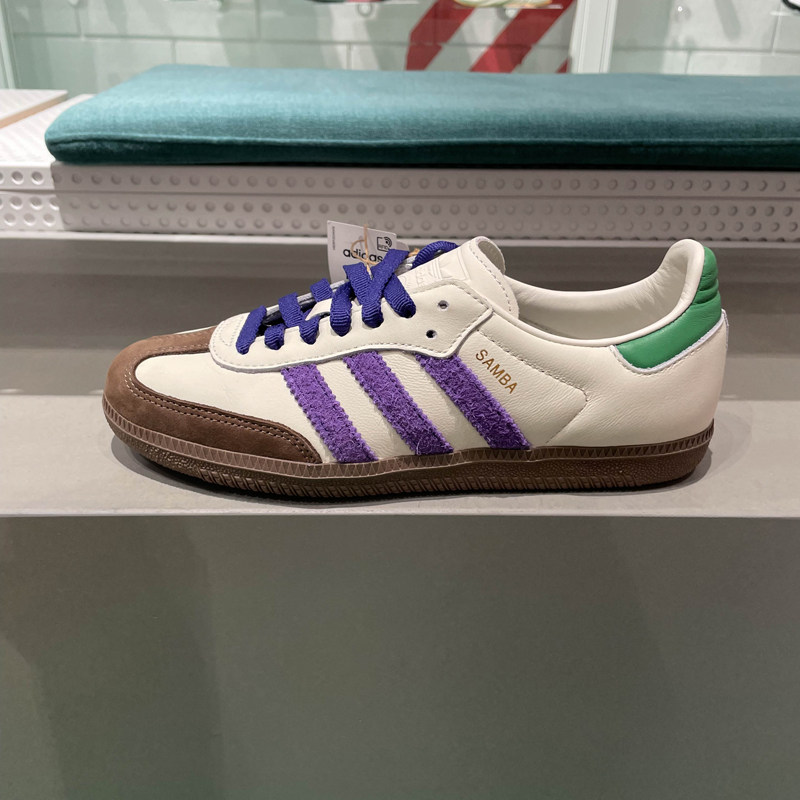 阿迪达斯女鞋2024夏新款经典复古T头鞋运动时尚百搭休闲鞋 ID8349