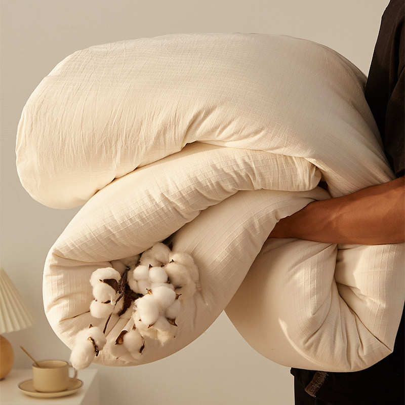 100%新疆长绒棉丨阿克苏纯棉花 棉花被棉絮棉被纯棉全棉被子被芯,床上用品,棉花被,淘宝优惠券,粉丝福利购,淘宝优惠卷