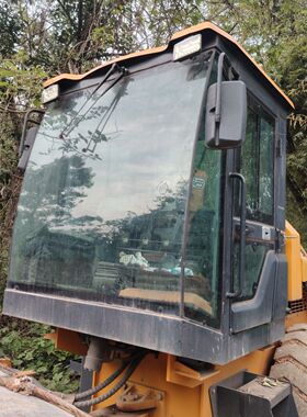 洛建ZL210H压路机玻璃 驾驶室前挡 后档 前侧 后档钢化玻璃