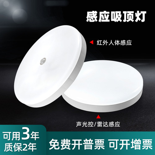 人体雷达声光控楼道感应灯过道灯