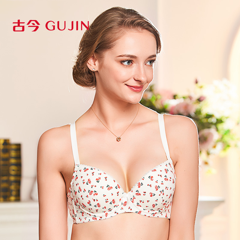 古今34水果印花氨棉舒适型文胸罩