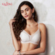 古今小胸聚拢软钢圈上薄下厚网纱防走光文胸罩性感内衣女0K807
