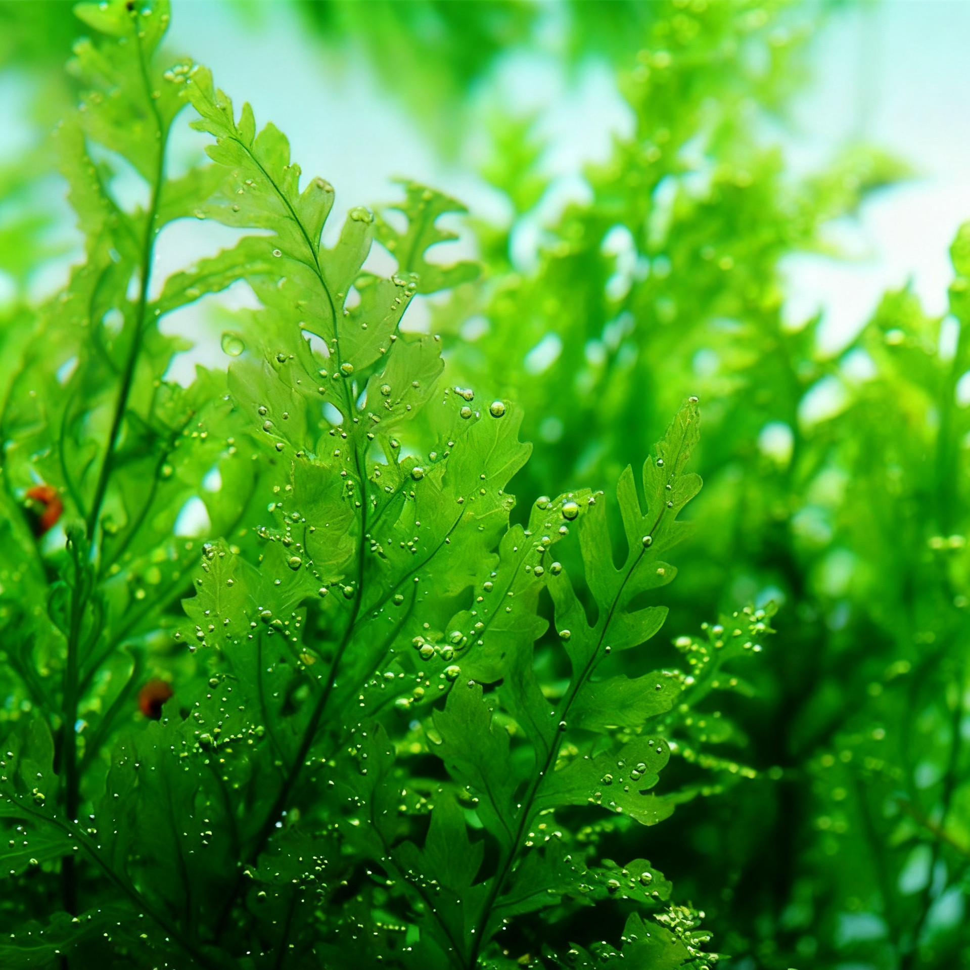 黑木蕨新品包邮水下叶绑沉木懒人活体阴性水草淡水鱼缸草缸造景