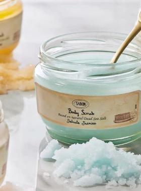 以色列Sabon身体磨砂膏去角质玫瑰茶茉莉绿玫瑰白茶广霍小样试用