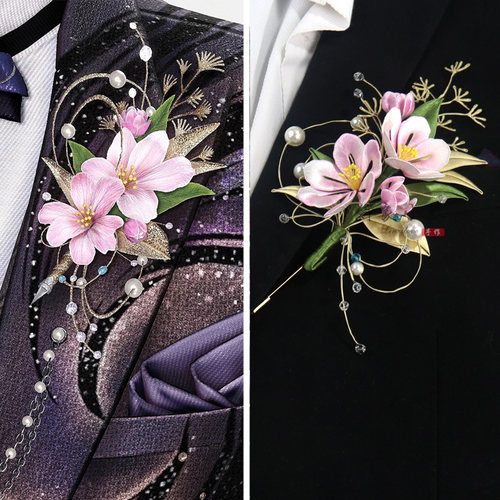 恋与深空夏以昼胸花缠花材料包