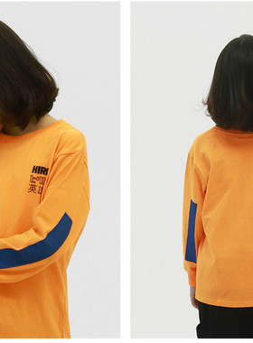 特价HIRO童装春秋季 男女儿童中小童休闲纯棉圆领英雄长袖T恤