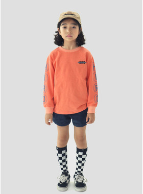 特价HIRO童装春秋季男女儿童中小童砂洗棉时尚休闲款长袖T恤