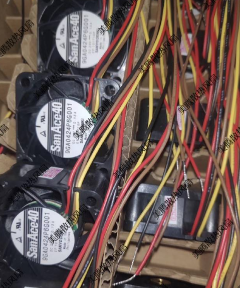 Sanyo 三洋 9GA0424P6G001 风扇 DC Fan 40x20mm 24V 0.13A 风扇
