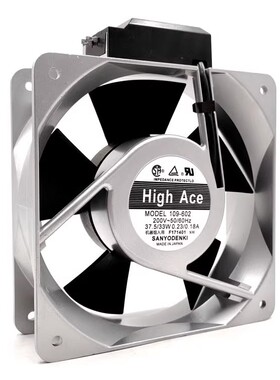 原装正品三洋SANACE160铝框风机109-601/602/603/641/642交流风扇