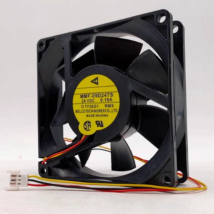 富士变频器风扇 MMF-09D24TS-RM9 RM1 RP1 DC24V 0.19A CA1640H01