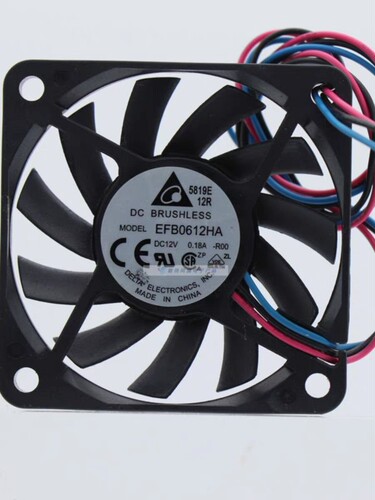 全新原装台达 EFB0612HA-ROO 12V 0.18A大风量 6010 机箱散热风扇