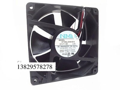 NMB 12cm 12038 12V 0.35A 4715KL-04W-B19电源机箱 静音散热风扇