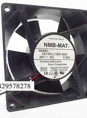 NMB 3615KL-05W-B50 24V 9038 0.32A 9cm ABB变频器专用散热风扇