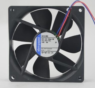 全新原装Ebm-papst 高端散热风扇TYP3414NH 9225 24V 3W 9cm