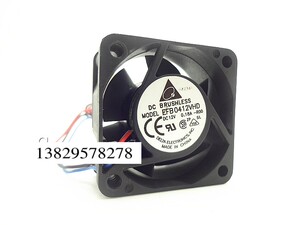 台达 4020 12V 0.18A 4厘米 1U服务器风扇 交换机 EFB0412VHD-ROO