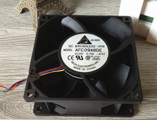 台达AFC0948DE 9038 50V 0.70A 9CM/厘米 4线 大风量 变频器风扇