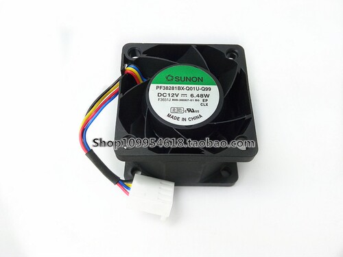 建准 SUNON PF38281BX-Q01U-Q99 3828 12V 6.48W 3.8CM 4线 风扇