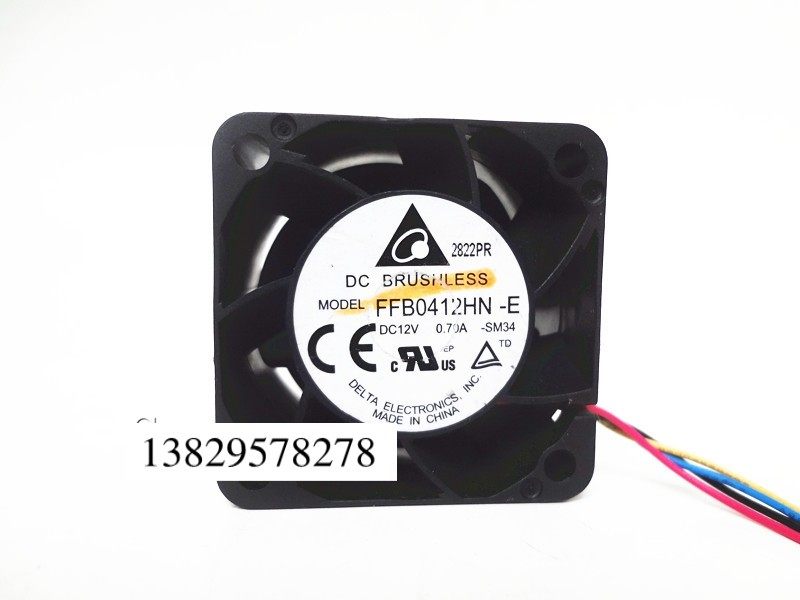 台达 4CM暴力服务器风扇 4028 12V 0.70A 4厘米1u机箱 FFB0412HN