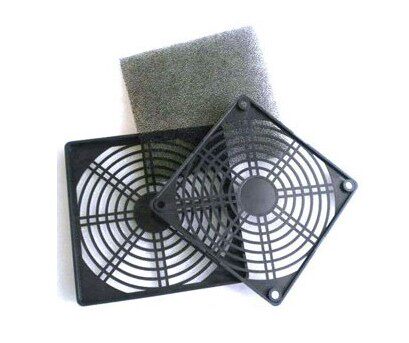 4-12厘米 机箱风扇散热器防尘罩 三合一 防尘海绵 塑料网 过滤网