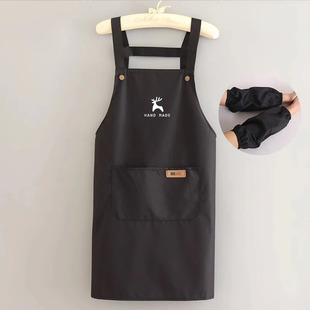 儿童美术生专用画画围裙女成人防水罩衣带袖套写毛笔字书法油画课