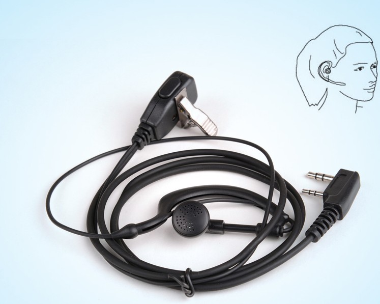 日科 RIKE RK-A88/K8000/418/866/UV-6R/850/K100/350对讲机耳机