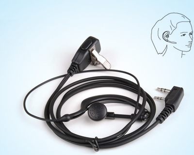 对讲机耳机bf888S 5R 隆威 万华26 WH27对讲机耳机耳塞K口通用