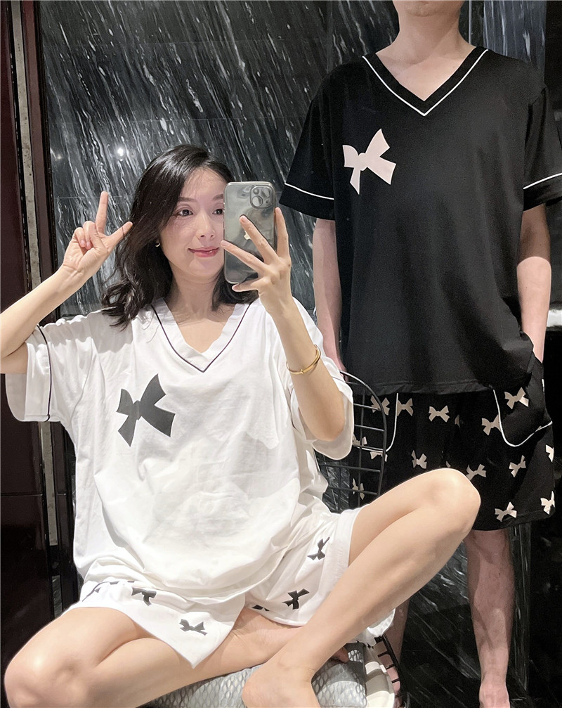 家居服胖mm大码200斤套装