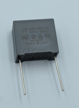 安规电容 X1 440V 474K 440VAC 470NF 0.47UF  间距P=22.5 ±10%