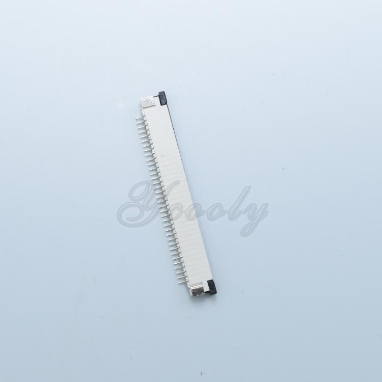 FPC连接器 抽拉式上接 1.0C-36P-S 36Pin 脚间距 1MM  软排线插座
