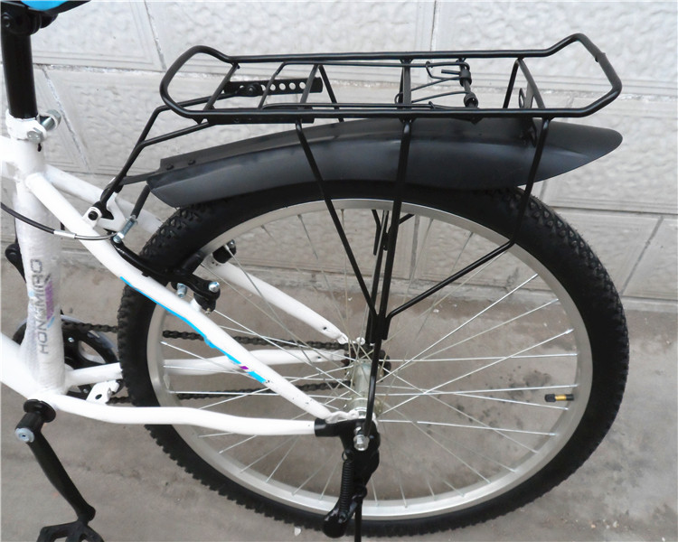 自行车三支点碟刹货架山地车车后架单车配件书包架骑行后车架后座