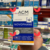 现货法国购 三个月量180粒 ACM复合维生素生发胶囊增发密发护指甲