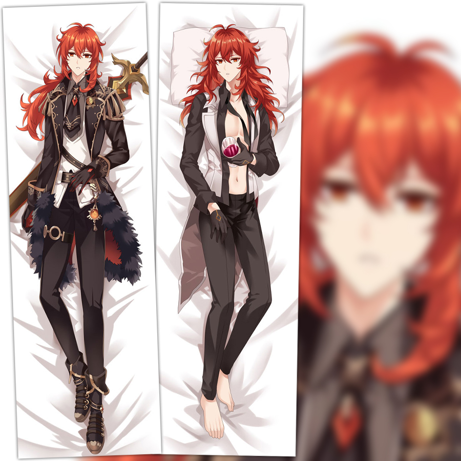 原游戏二次元周边神等身抱枕迪卢