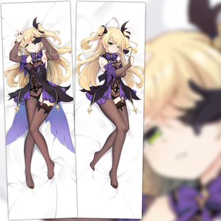 菲谢尔等身抱枕原神周边靠枕靠垫动漫礼物游戏宅男黑丝袜方枕定制