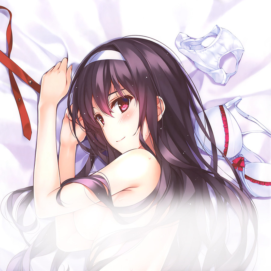 路人女主的养成方法 霞之丘诗羽等身抱枕 长条靠枕 二次元礼物