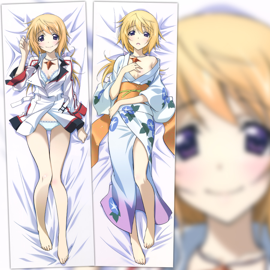 无限斯特拉托斯is 夏洛特·德诺阿 浴衣 动漫等身抱枕 2wt抱枕套