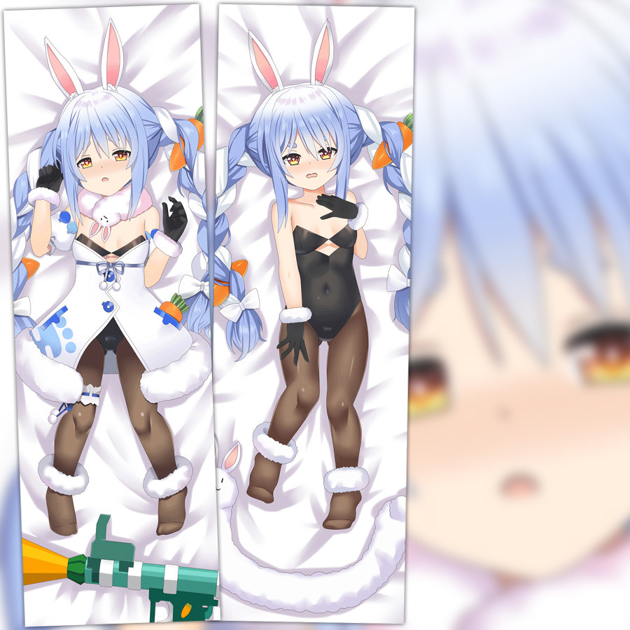 hololive vtuber 兔田佩克拉peko屑兔等身抱枕套定制动漫周边