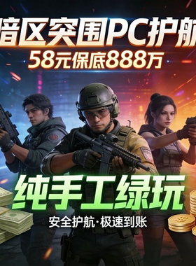 暗区突围无限PC电脑端游国服国际服护航纯绿科恩币