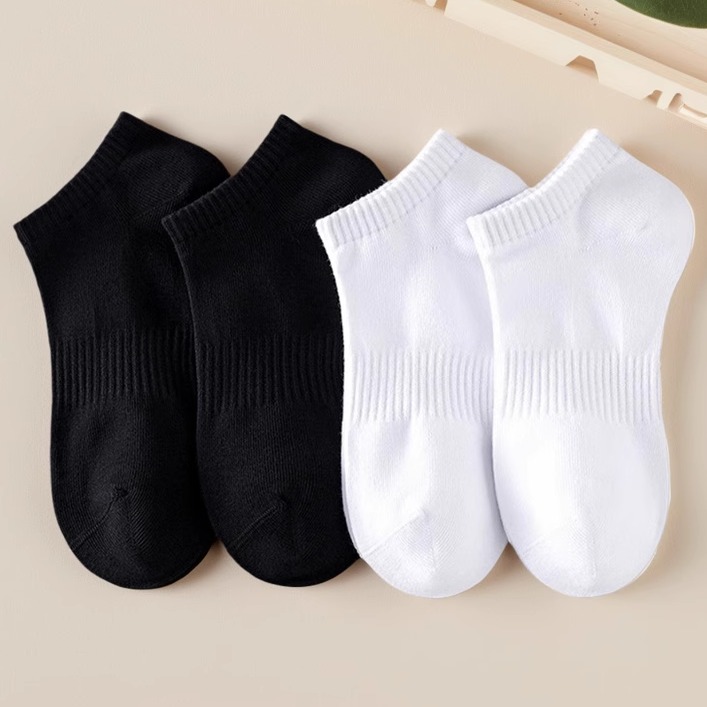 一次性50双旅游运动袜子男女夏季薄款透气防臭船袜免洗日抛短筒袜