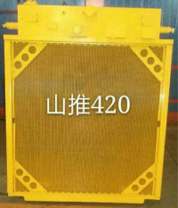 厂家促销山推推土机S D420水箱散热器总成 中冷器 油冷器 水室