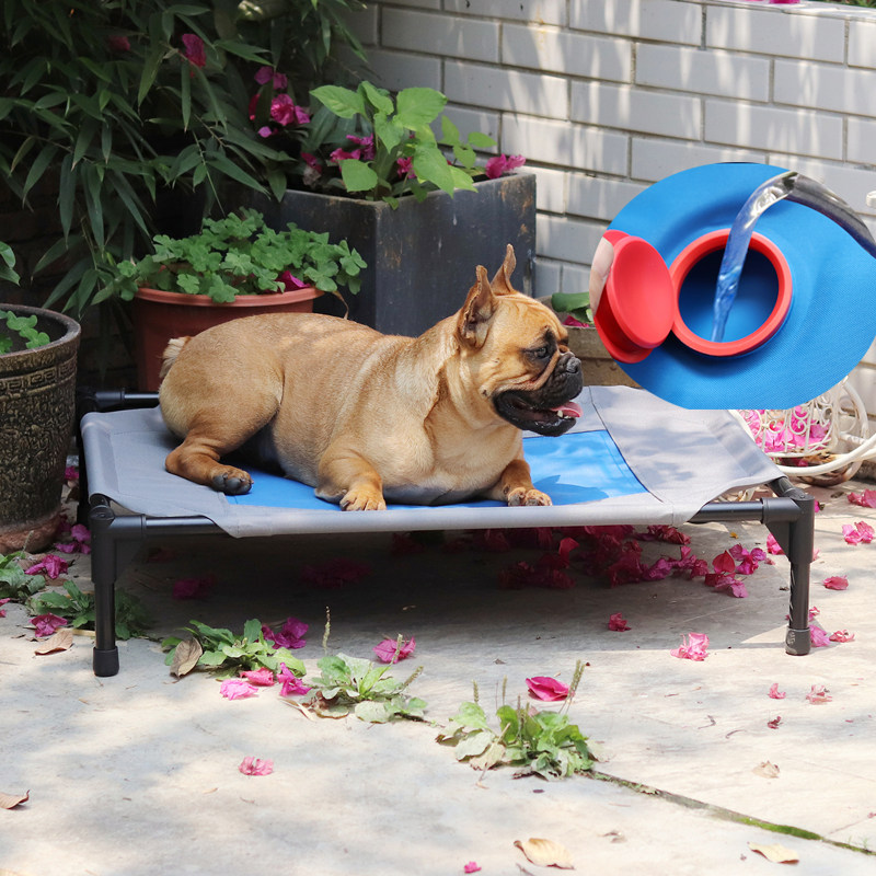 美国KH宠物夏季注水床行军床狗窝猫窝耐咬凉爽透气宠物窝狗床冰垫,宠物/宠物食品及用品,猫狗床/躺椅,淘宝优惠券,粉丝福利购,淘宝优惠卷