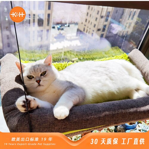四季通用窗户秋千猫吊床晒太阳