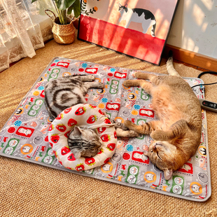 美国KH猫窝冬季保暖电热毯电加热发热冬天智能恒温幼猫咪温暖封闭