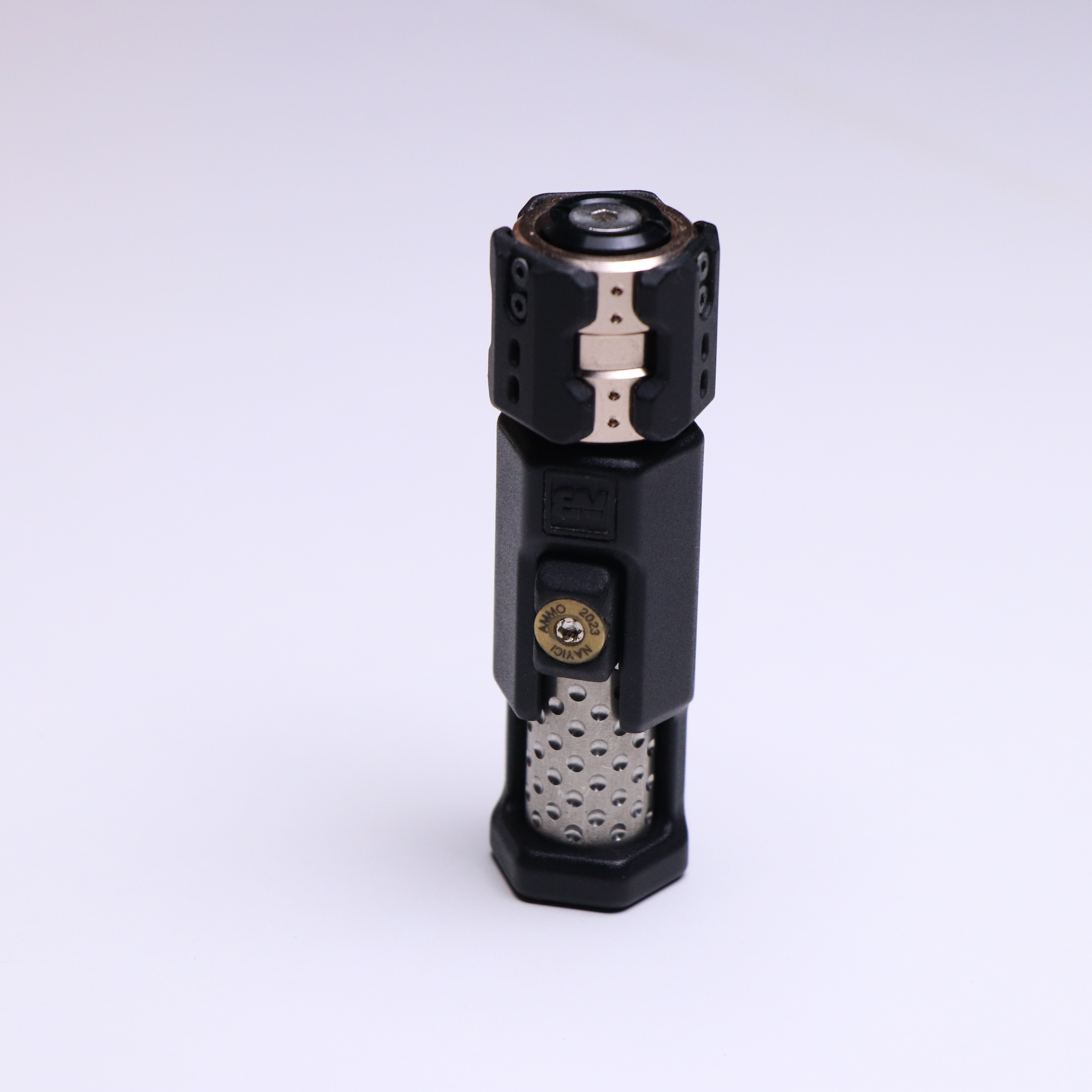 反骨指玩edc 火枪手推牌金属解压赛博创意复合型玩具金属模型质感
