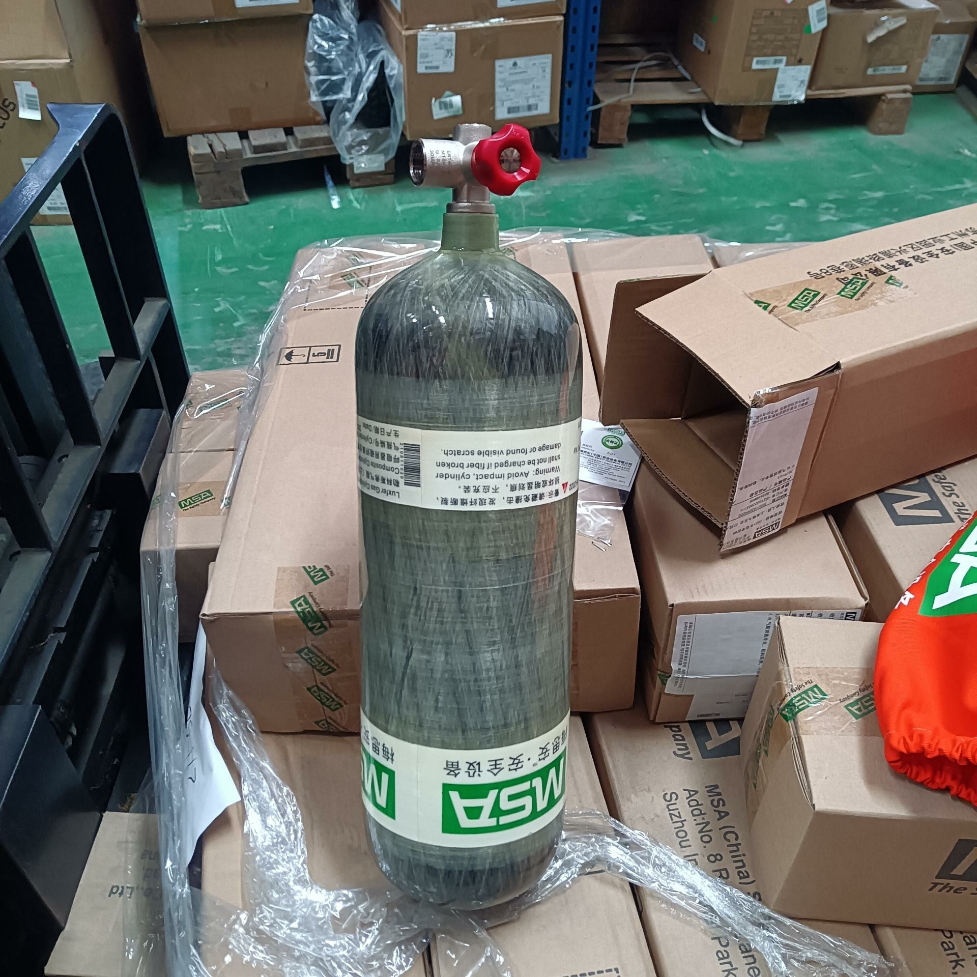 促销 MSA/梅思安 3579163美国勒科斯弗 6.8L进口气瓶 不带表