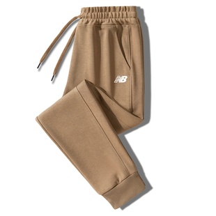 加绒卫裤 奥莱特惠秋冬运动裤 春秋束脚裤 宽松透气跑步休闲裤 男长裤