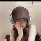英伦复古日系鸭舌前进帽女百搭黑色报童画家贝雷帽帽子文艺年轻