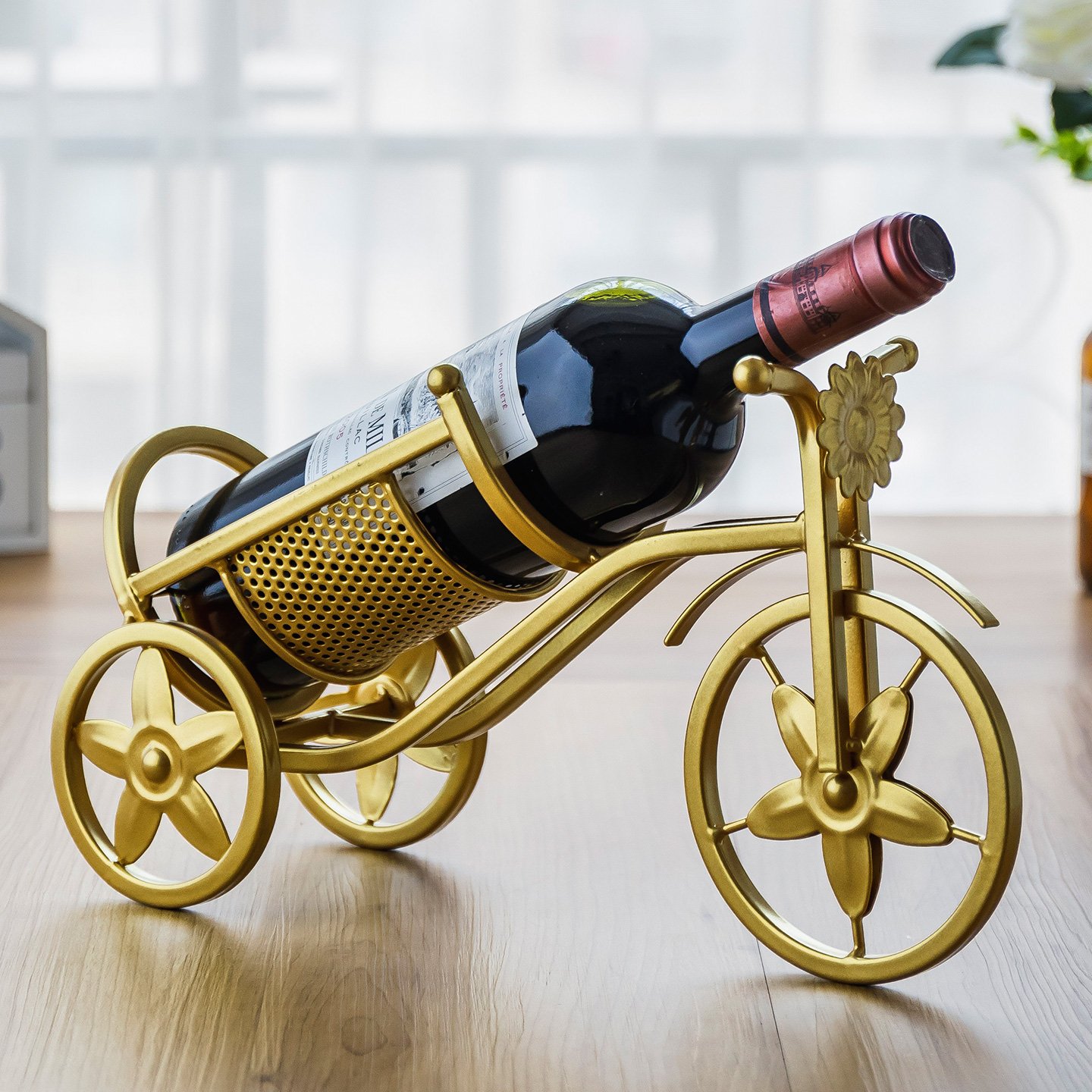 酒架家用创意摆件红酒收纳架酒具