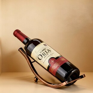 酒柜装饰摆件轻奢高档家用红酒架倒挂红酒架创意摆件高级感展示架