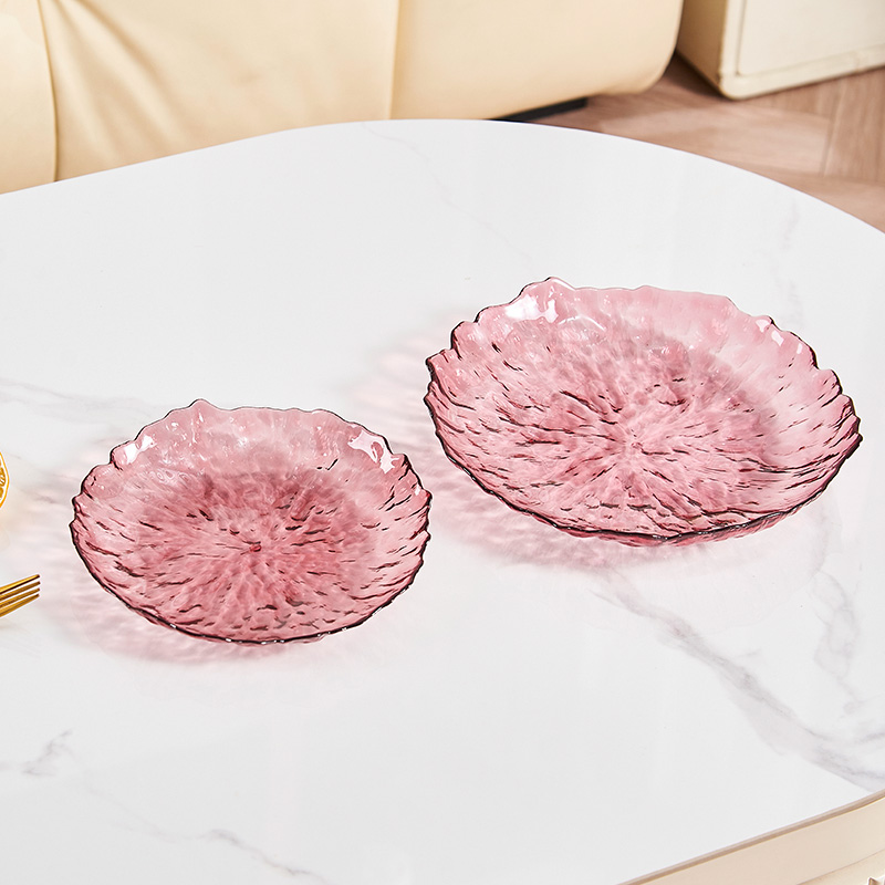 水果盘客厅家用茶几果盘轻奢高档2025新款水晶乔迁新居精致零食盘